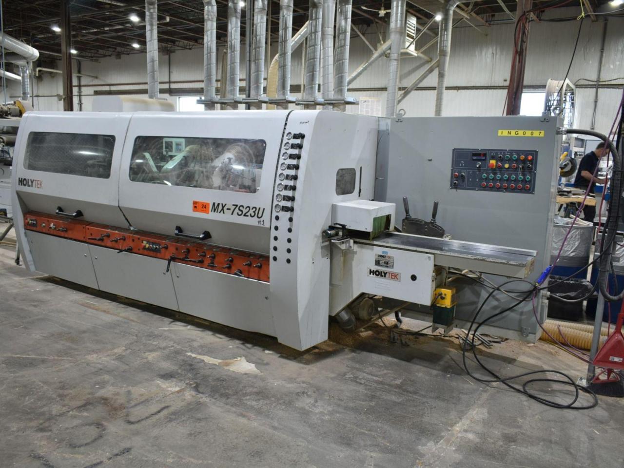 Seven spindles moulding machine