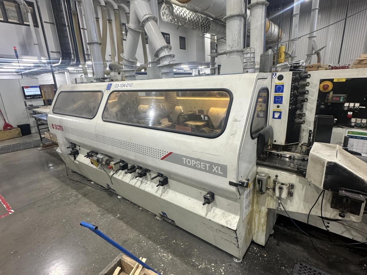 SCMI TOPSET XL Universal 7-head moulder