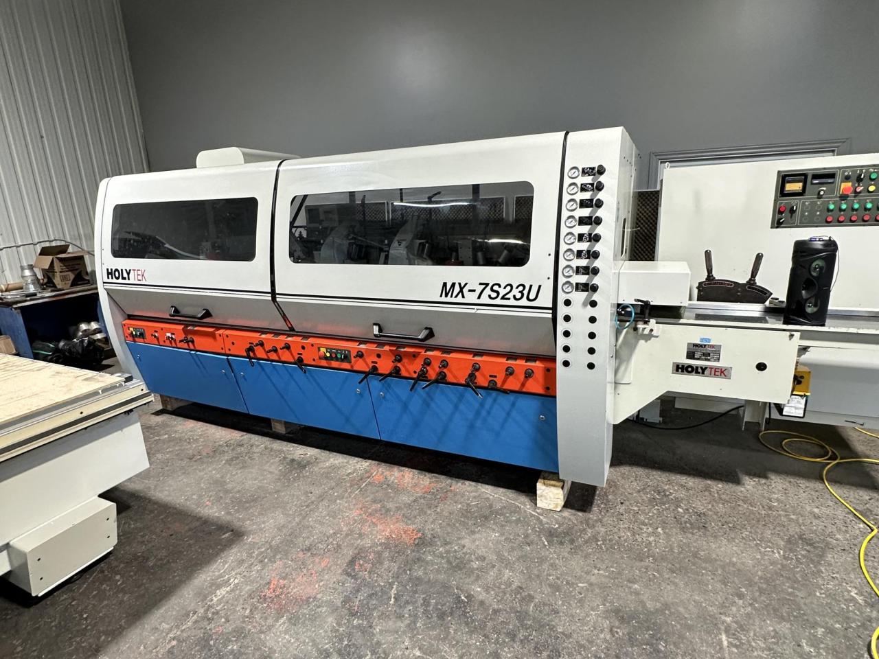 *Sold* Seven (7) spindles moulder