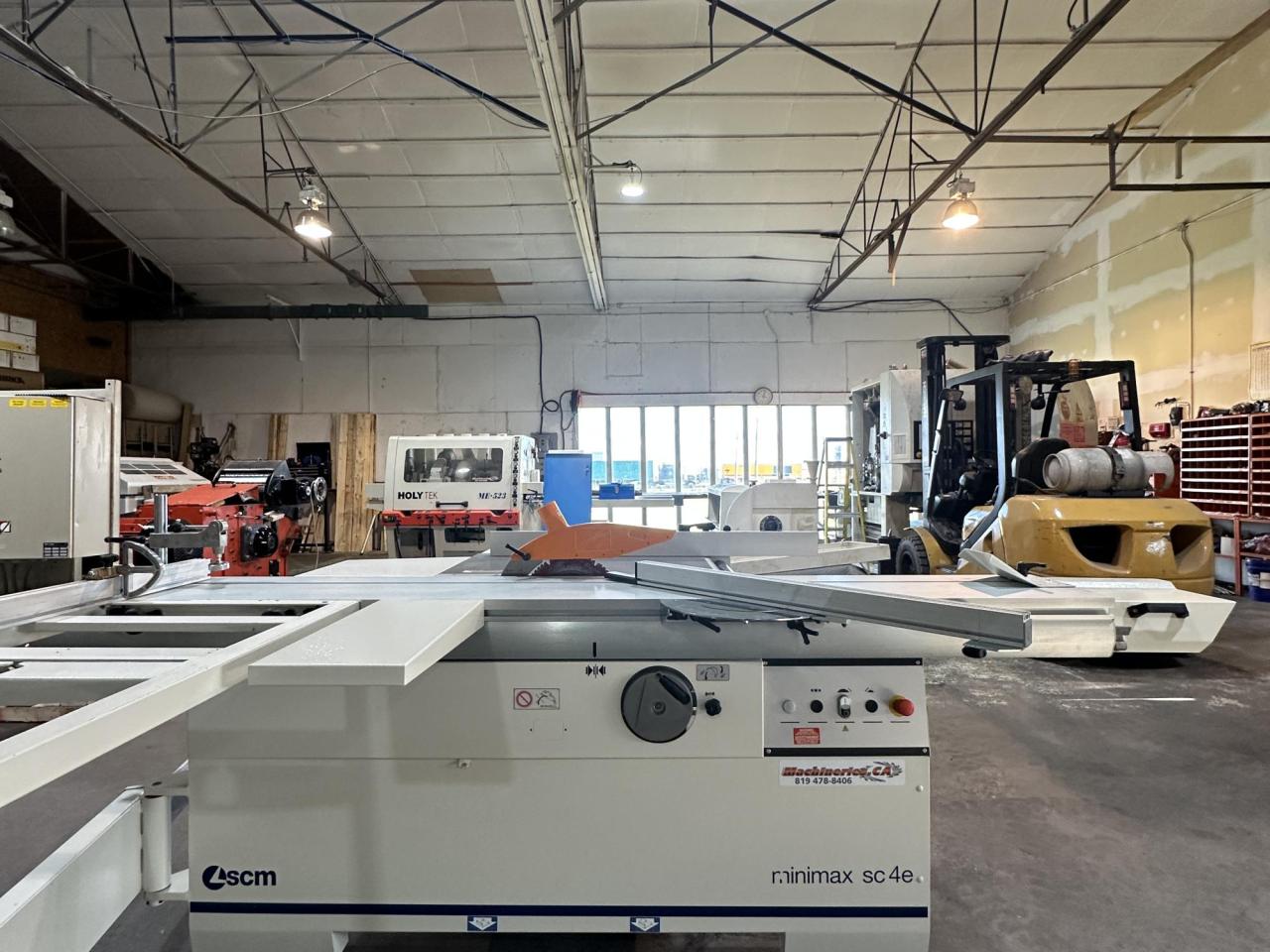 Scie à panneaux table coulissante SCM Minimax SC4 Elite