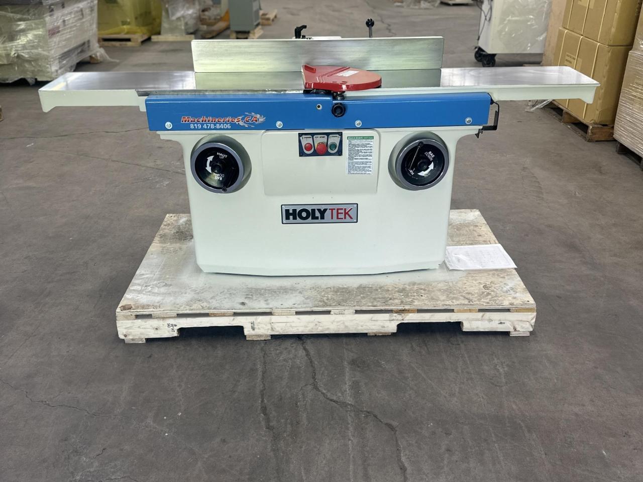 12" Holytek hand jointer model CM-303E-600