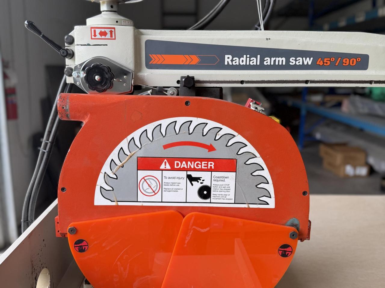radial arm saw